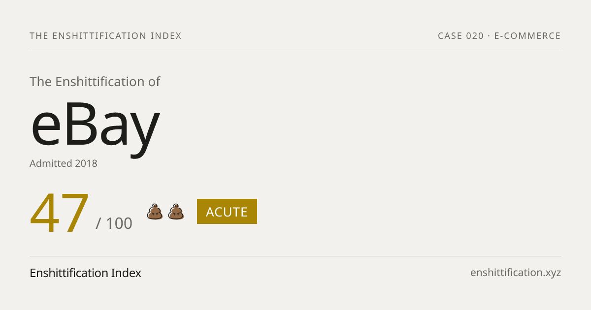 eBay severity card